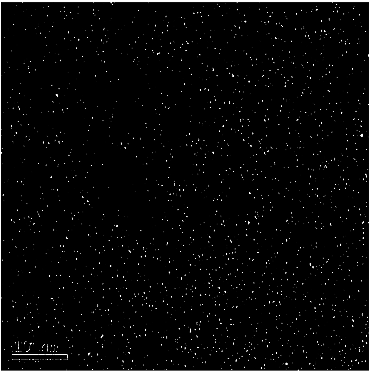 Preparing method of solar photovoltaic assembly glass surface composite film