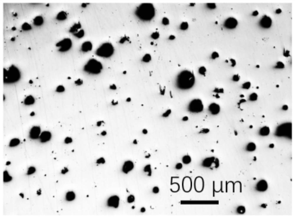 Ceramic metal composite foam material and preparation method thereof