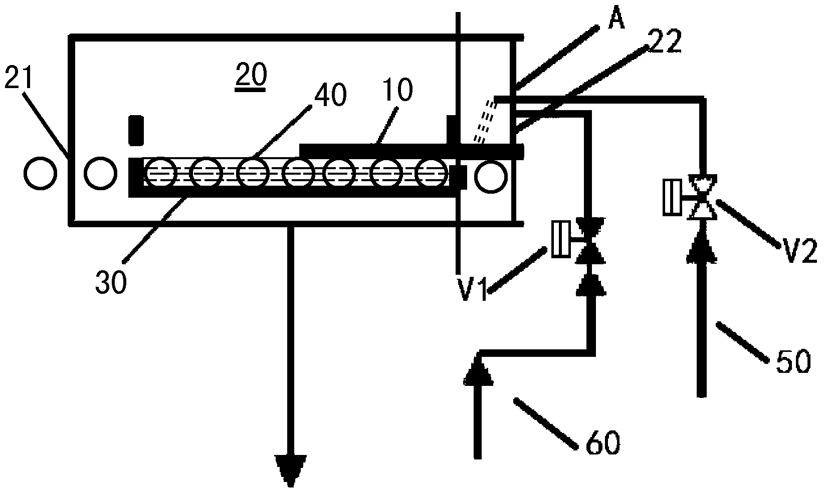 An etching machine and a method for cleaning crystals of the etching machine