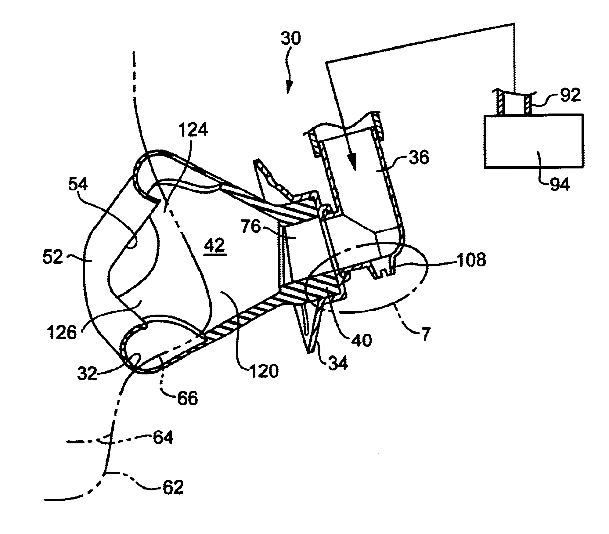 Nasal mask and system using same