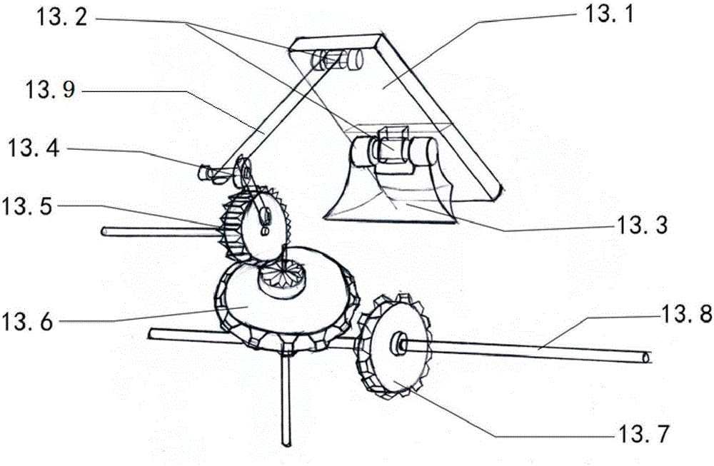 Marine peril escaping device