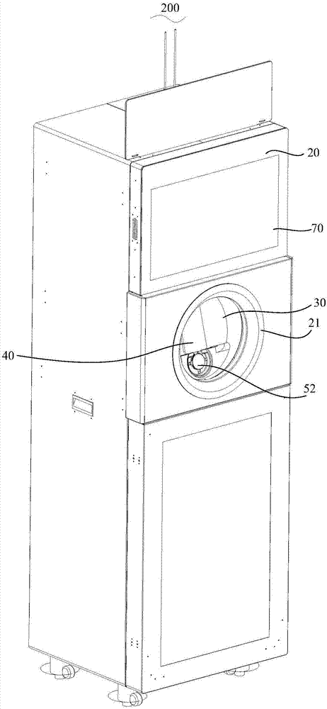 Mobile phone recycling device and mobile phone recycling method