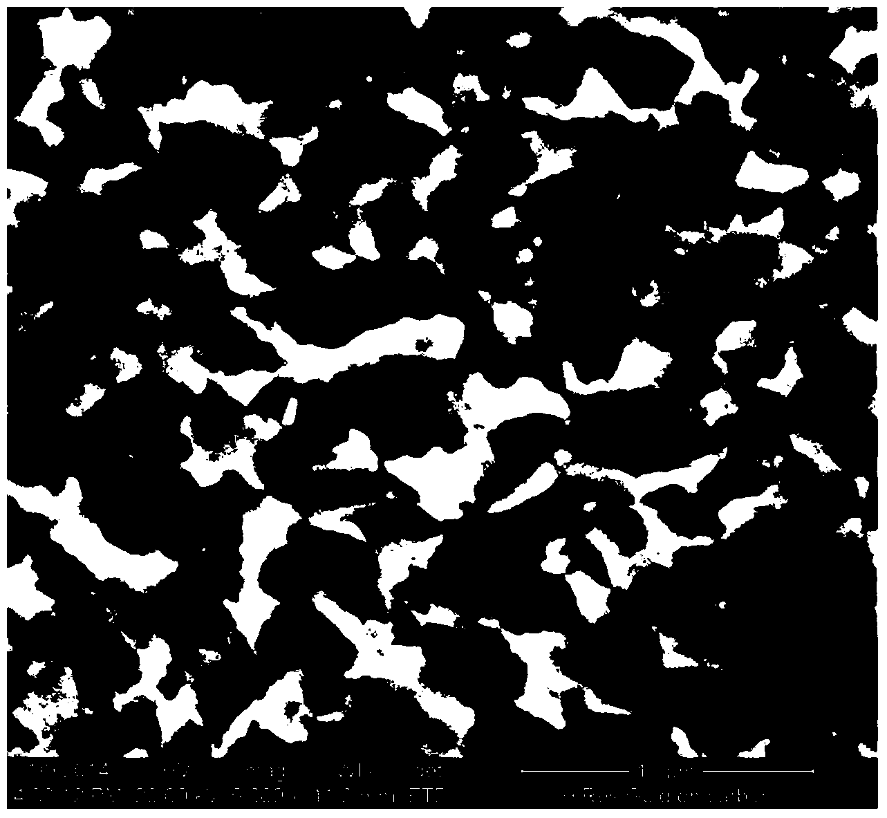 Method for preparing titanium-alloy super-hydrophobic surface with low roughness