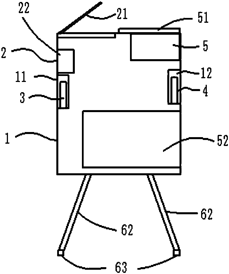 Multifunctional life detector with wireless transmission