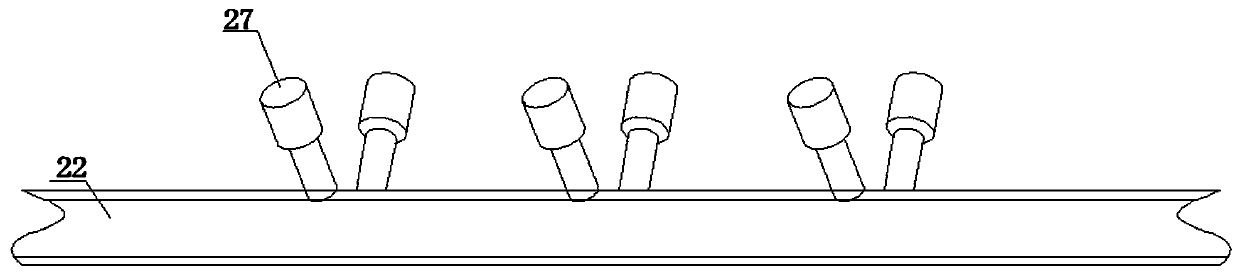 Ammonia gas SNCR denitration system for tower-type boiler