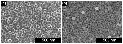 Nano Co3O4/TiO2 semiconductor composite film and application thereof