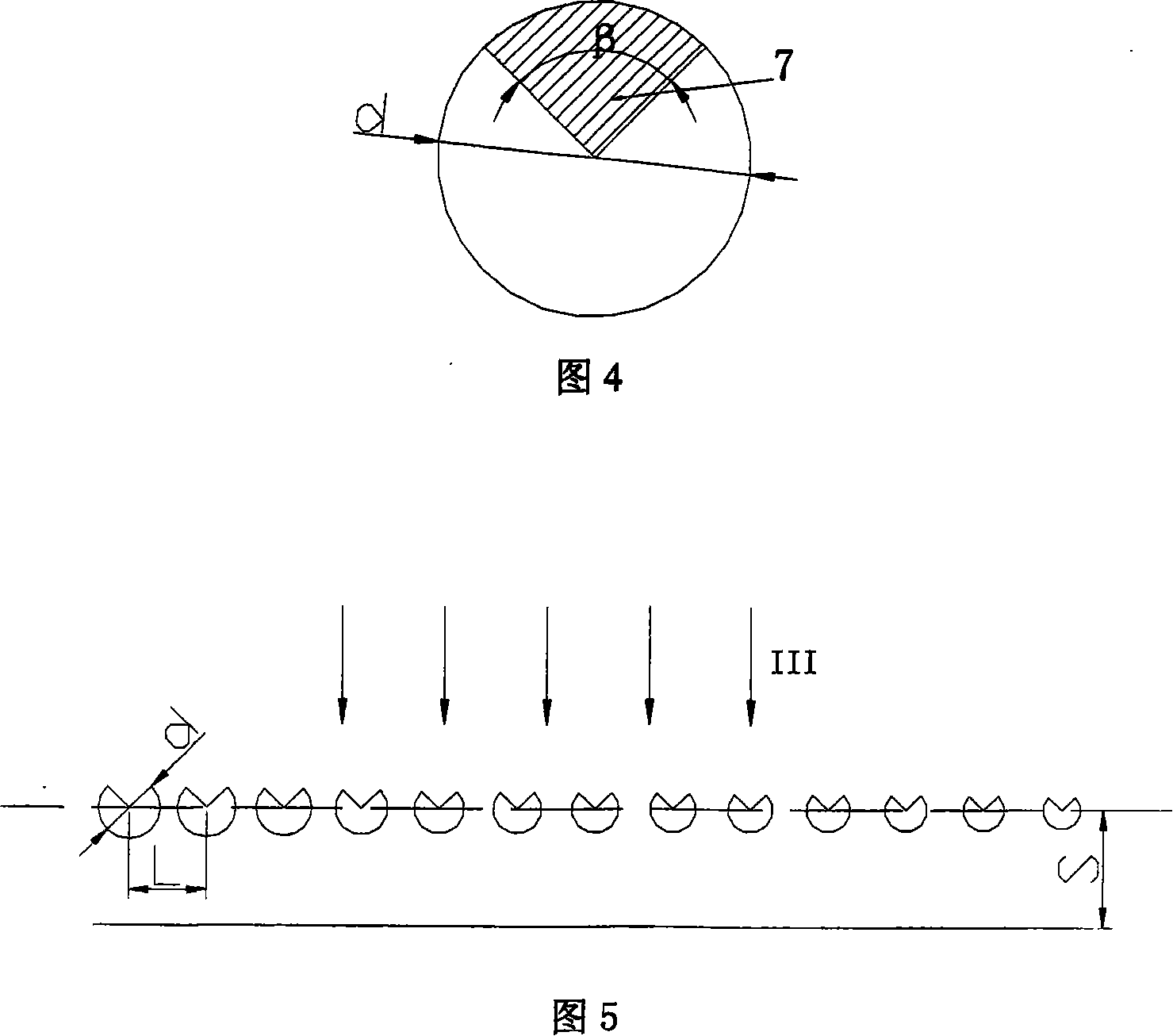 Impeller mechanical wing profile with suction edge injection