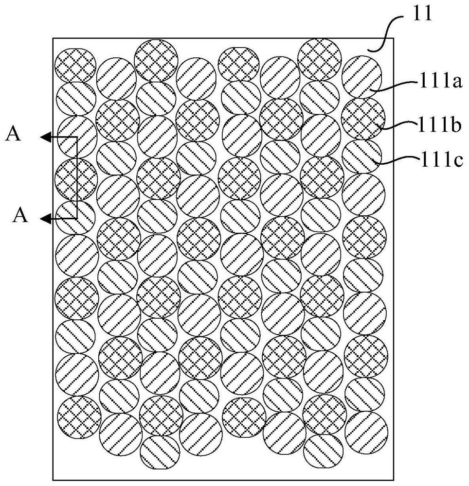 Display device and its oled light-transmitting substrate, oled substrate