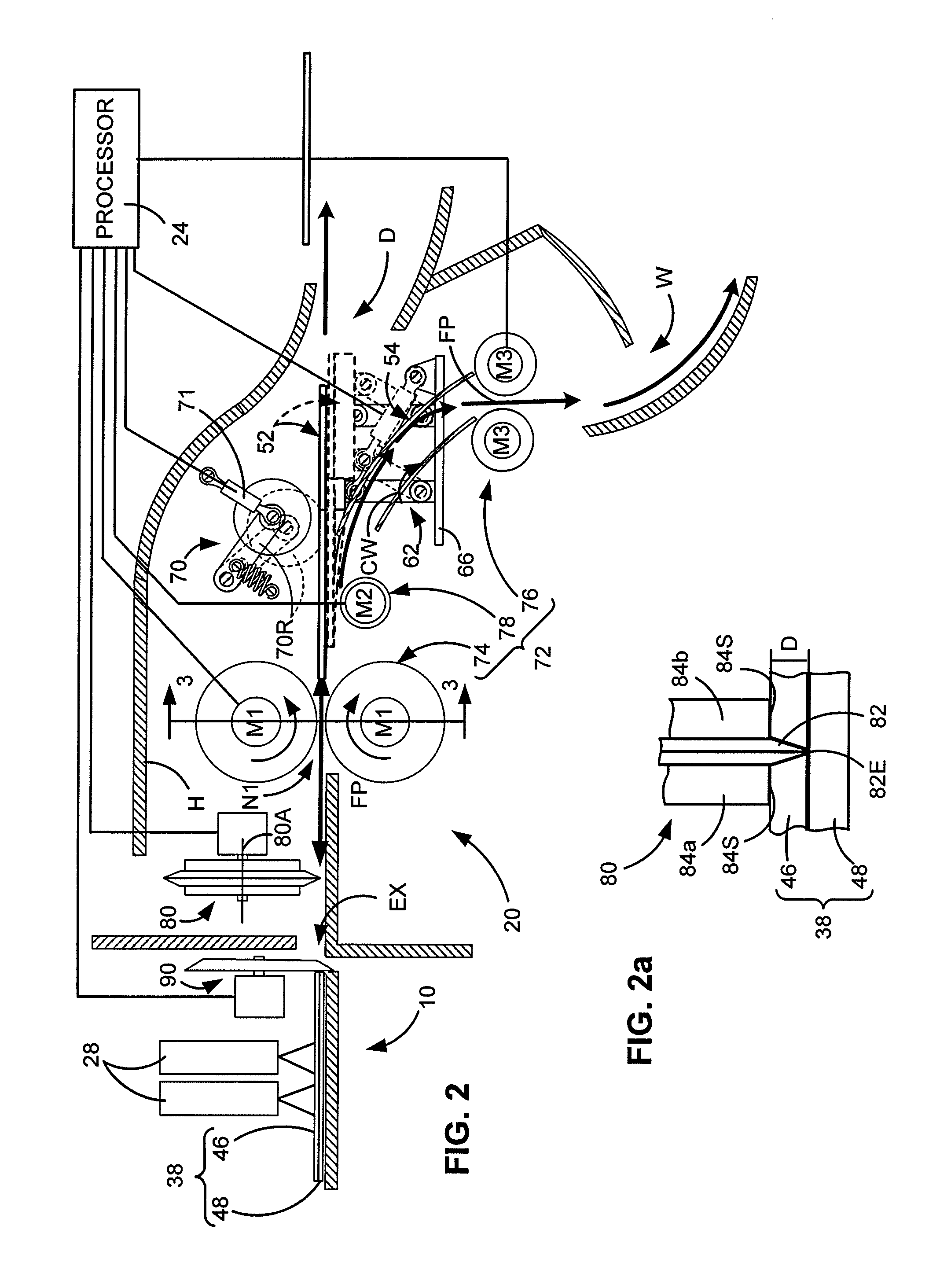 Postage Label Dispensing System Having A Peeler Plow For Dispensing Application Ready and/or Lined Postage Labels