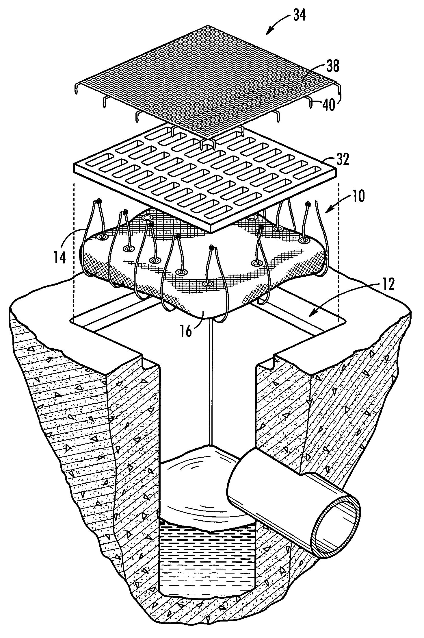 Reusable storm water sampler and pollutant filter insert