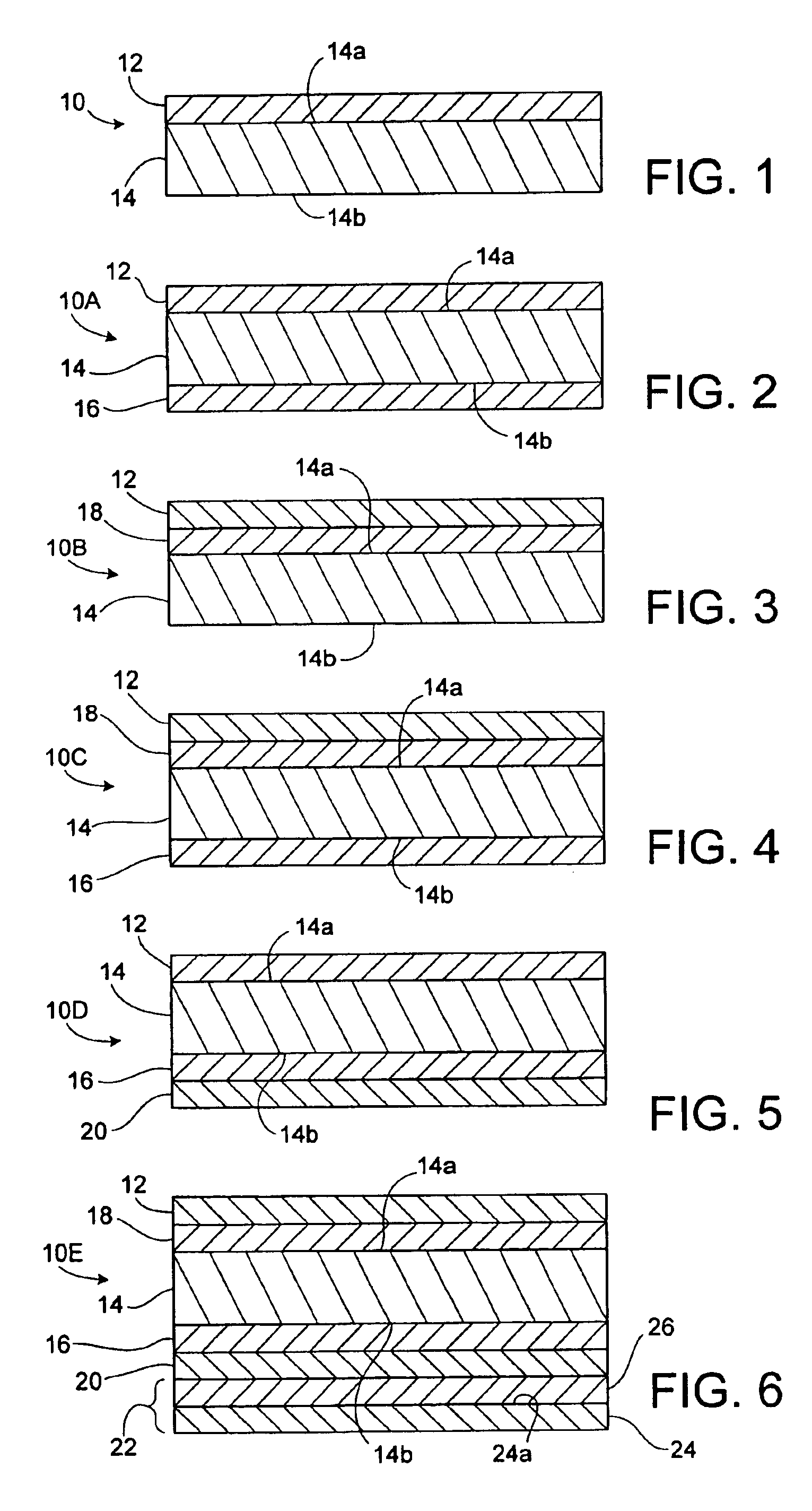 Water-absorbent film construction