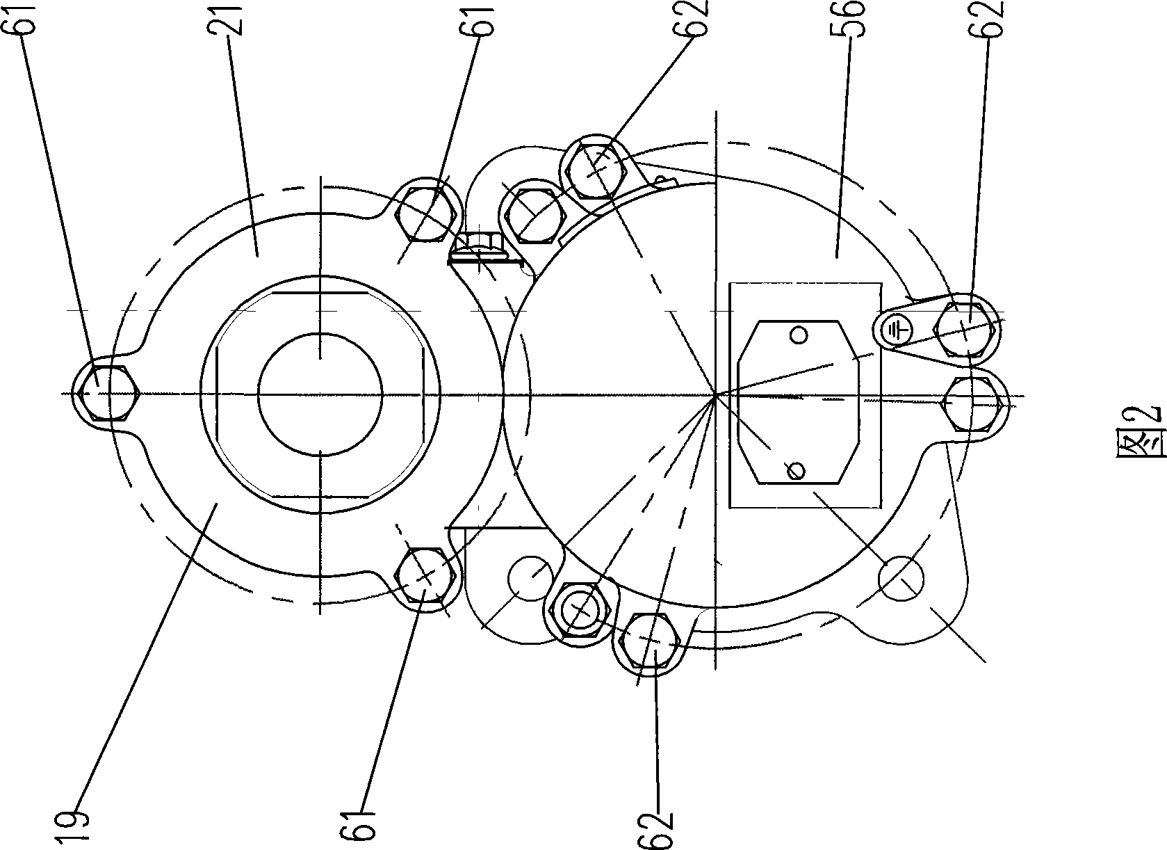 Electric excitation planet reduced speed type engine starting machine for vehicle