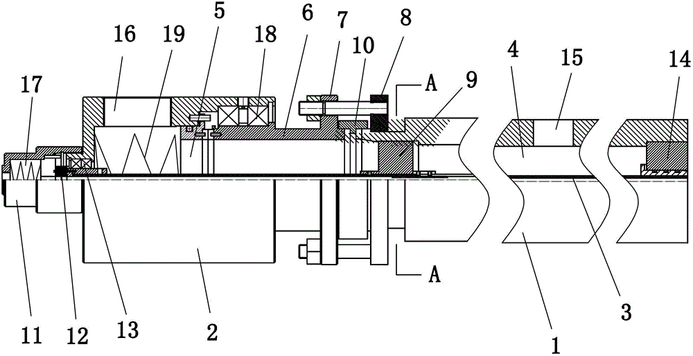 Gas rotary joint