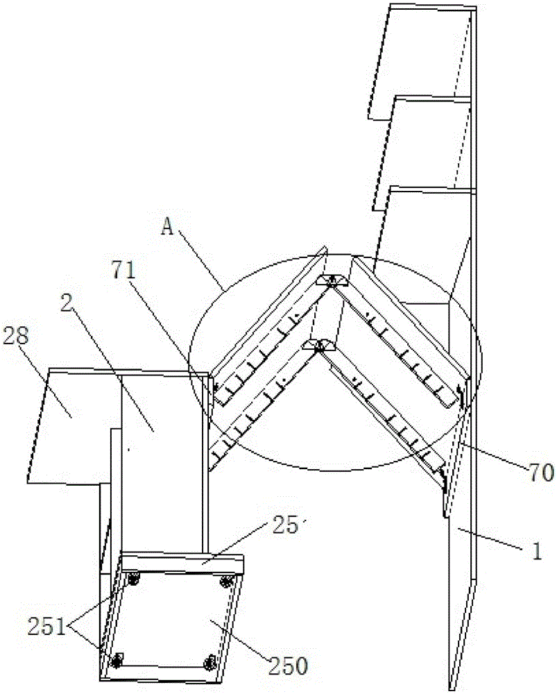 Table wall cabinet supporting multi-dimensional transformation and application