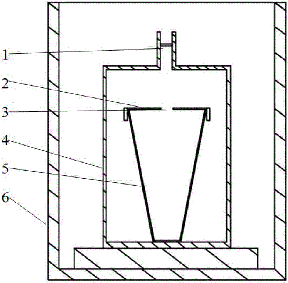 Method and device for producing thermoelectric conversion material and method for producing sputtering target