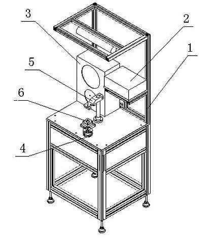 Throttle body negative pressure testing device