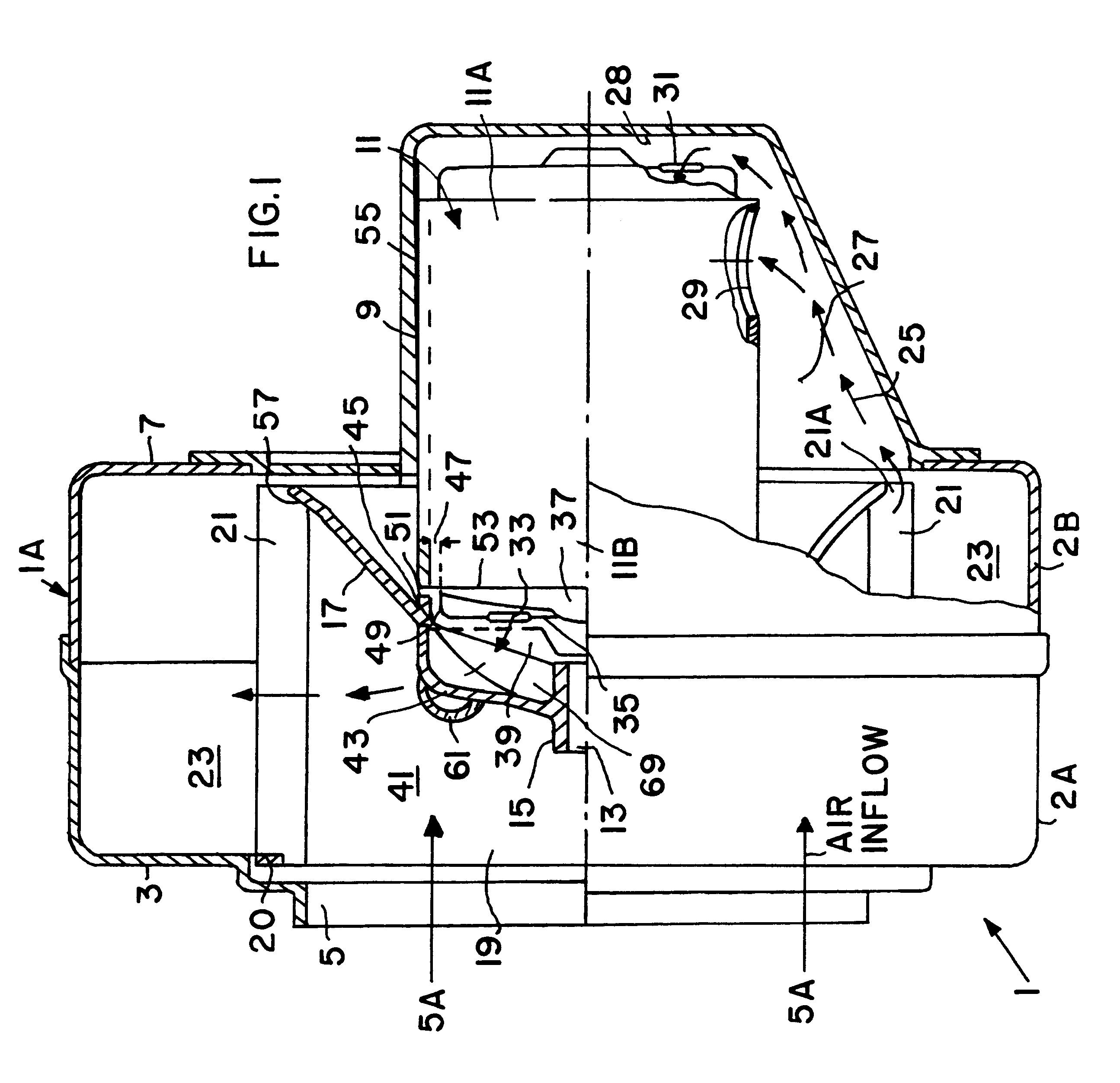 Radial blower, particularly for heating and air conditioning systems in automobiles