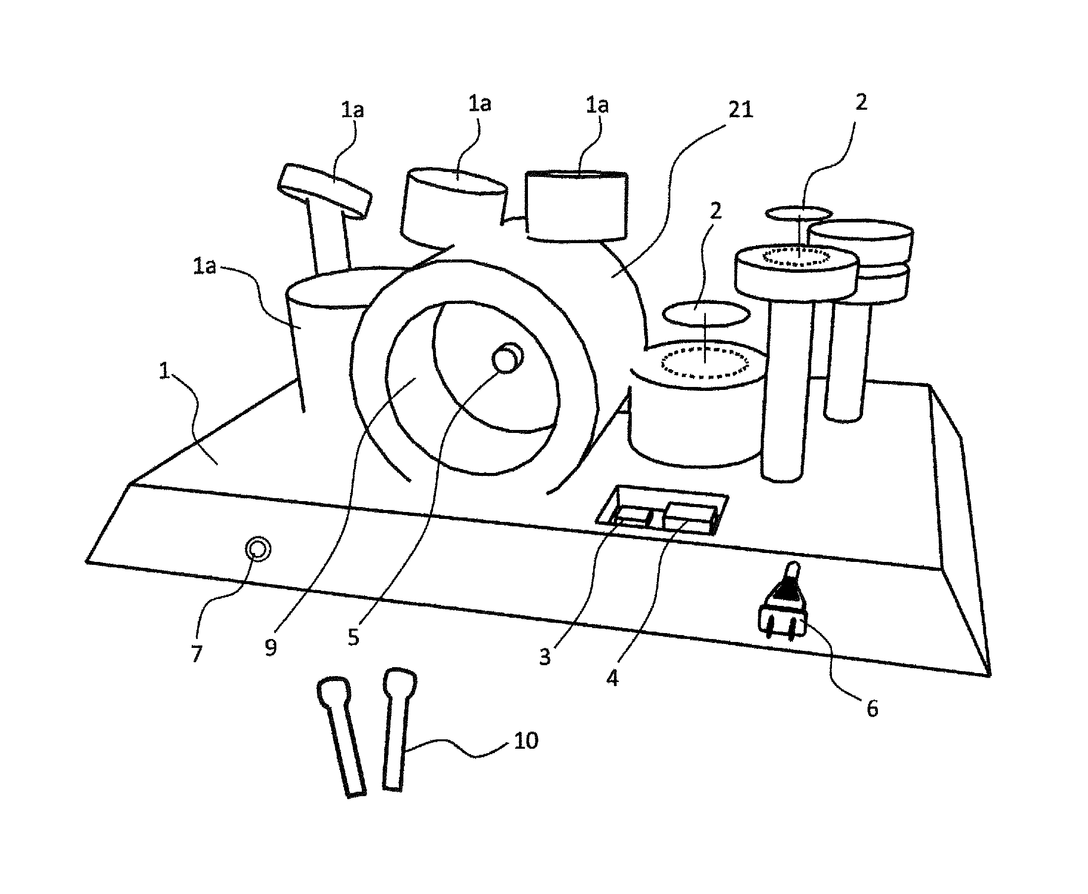 Inflatable electronic drum set