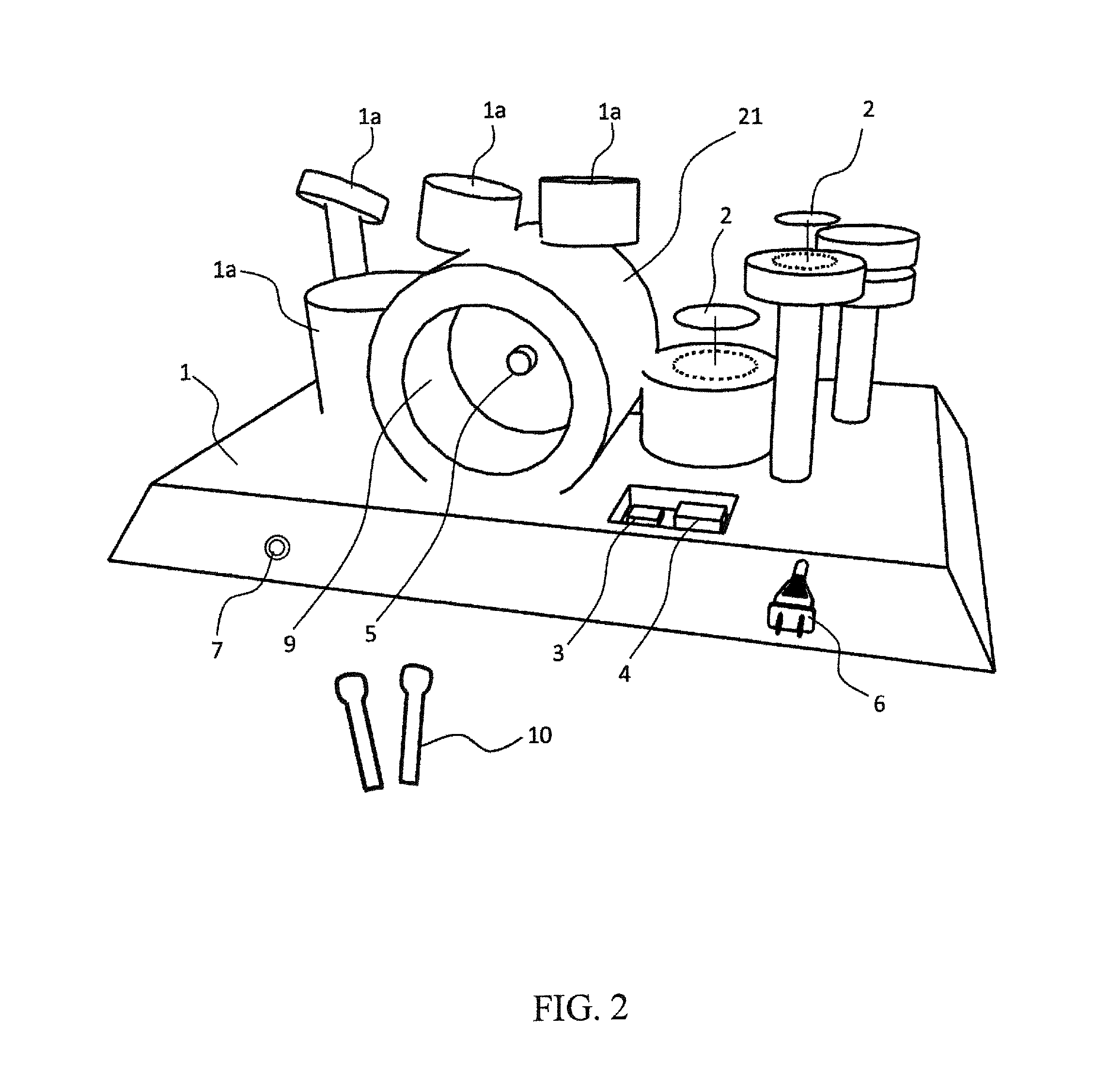 Inflatable electronic drum set