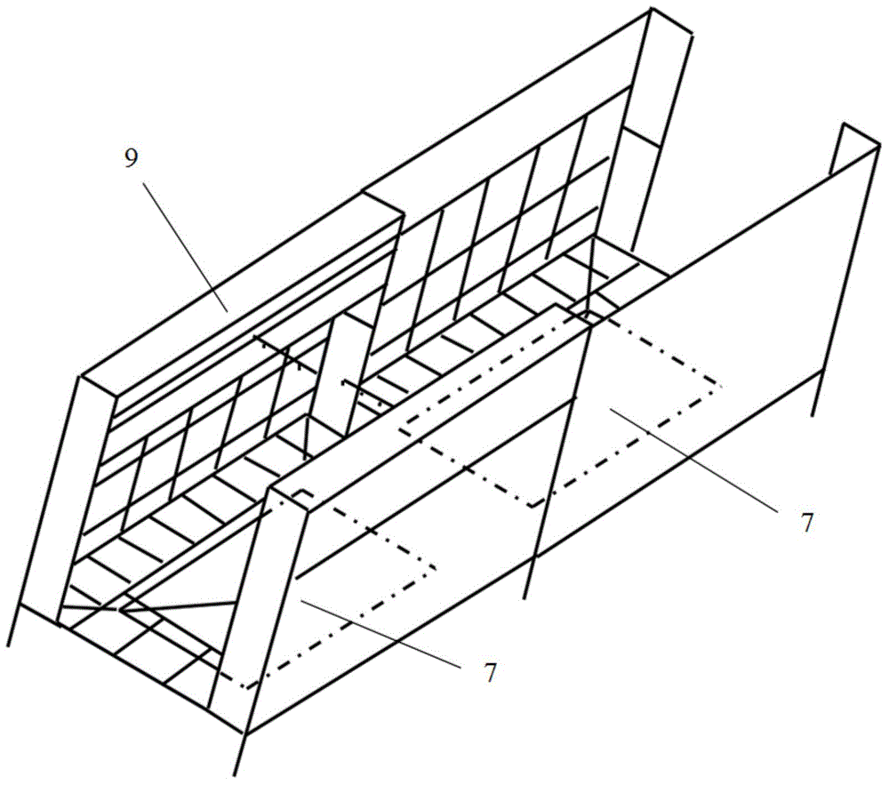 Automatic lost foam pattern curtain-coating device and method