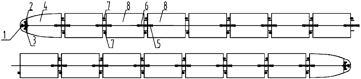 Method for designing train body anti-collision performance of long-numbered motor train unit with speed per hour of 350 kilometers