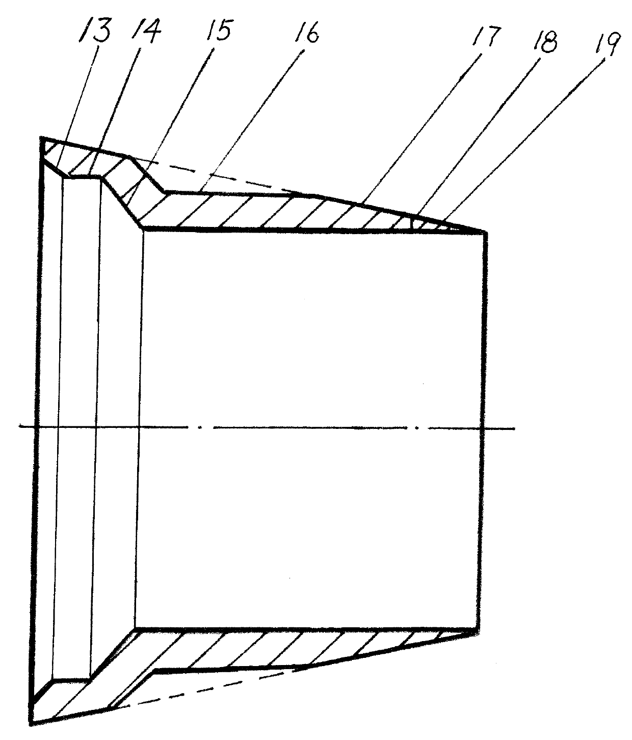 Pipeline connecting pipe fitting