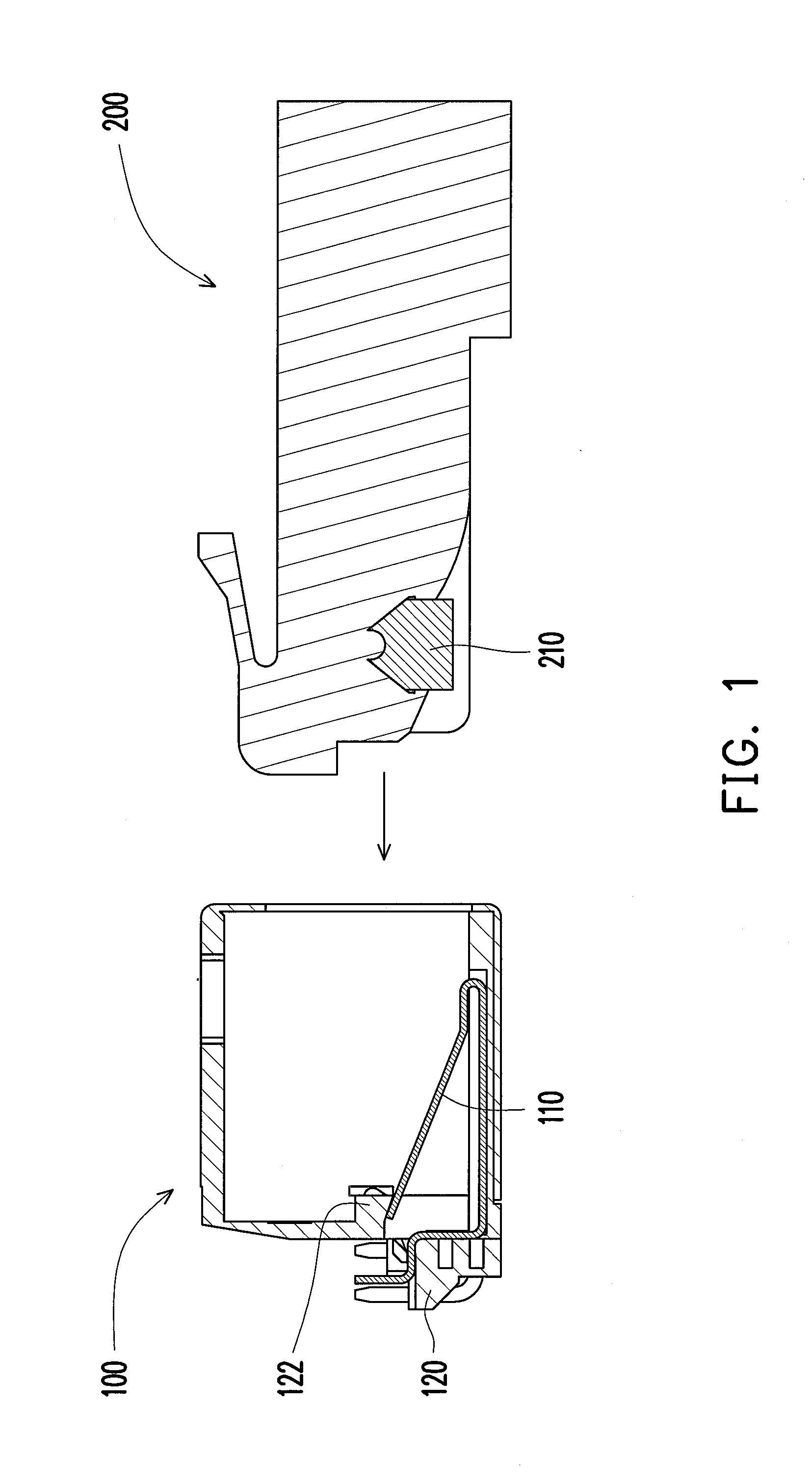 Receptacle connector