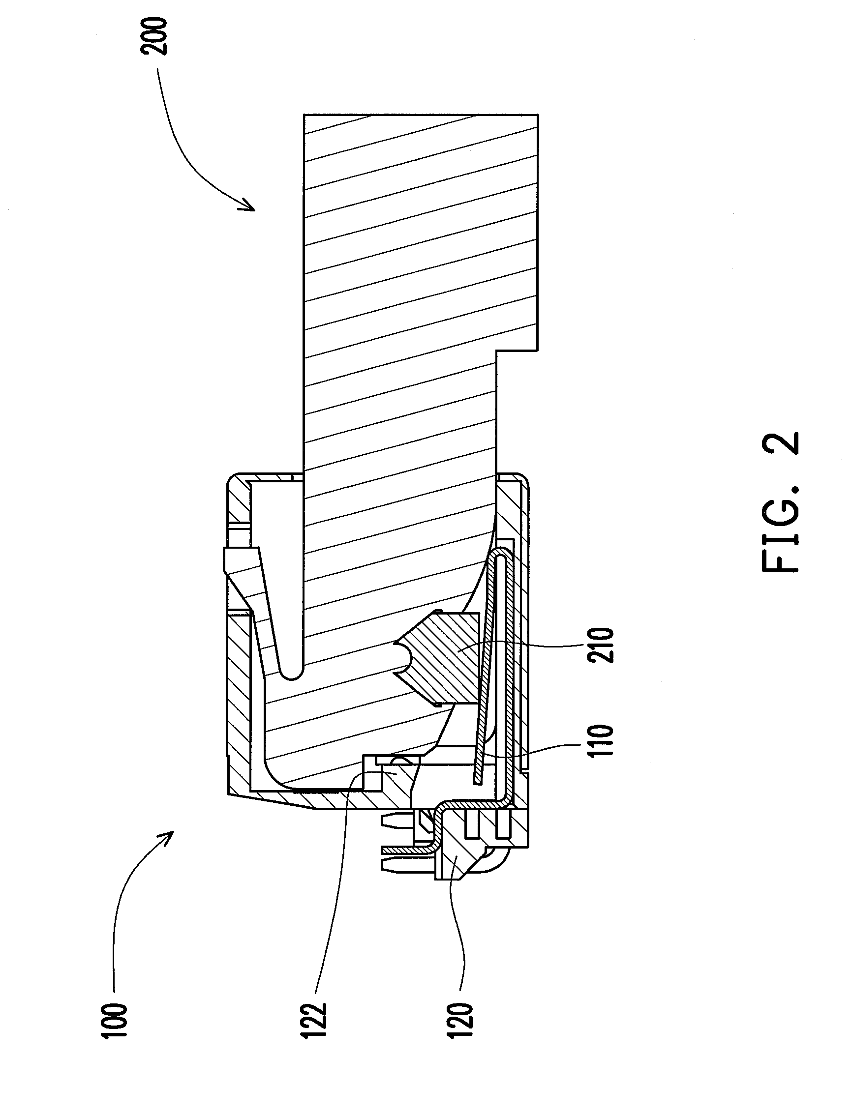 Receptacle connector