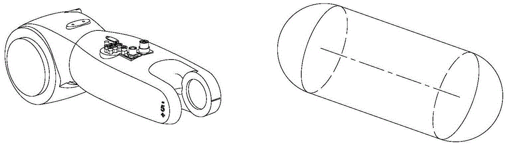 Real-time dynamic obstacle avoidance device and obstacle avoidance method of dual robots