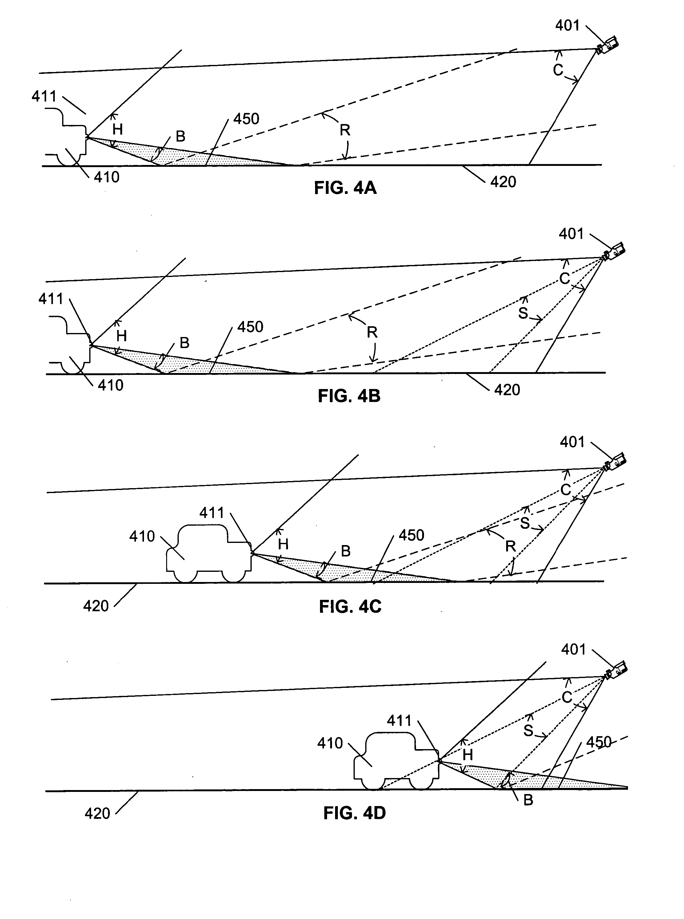 System and method for counting cars at night