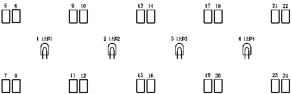 Human tissue blood oxygen saturation degree absolute amount detection device and method