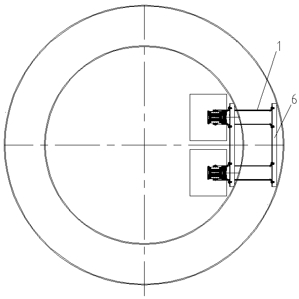 Wind power bus system