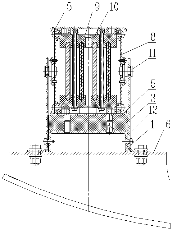 Wind power bus system