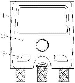 Express delivery vehicle with intelligent artificial speech function