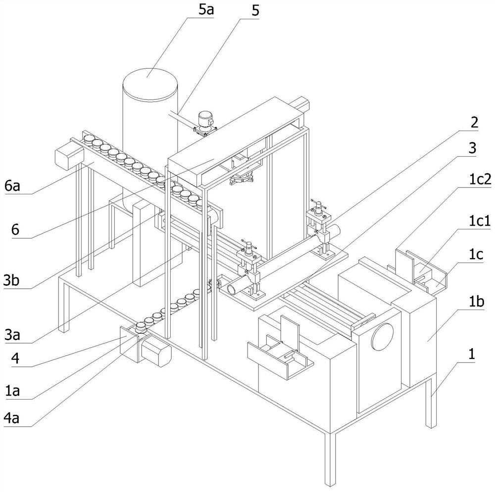 Clamping table for flattening tubular beam