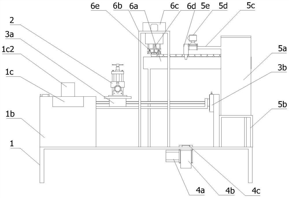 Clamping table for flattening tubular beam