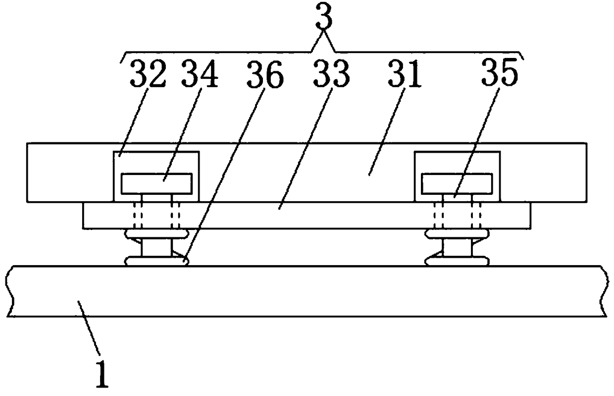 New-energy vehicle battery installation device with cooling function