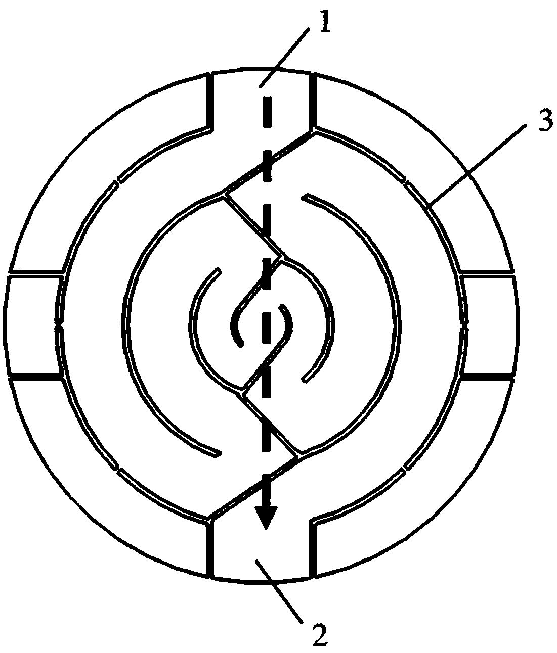 A flat filament for an X-ray CT tube