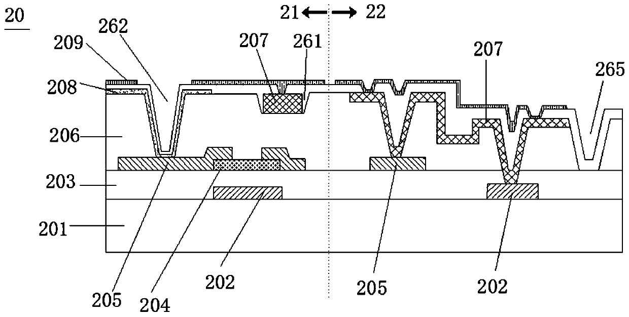 A kind of array substrate and its manufacturing method