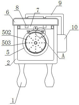 Aluminum material oxidation treatment device