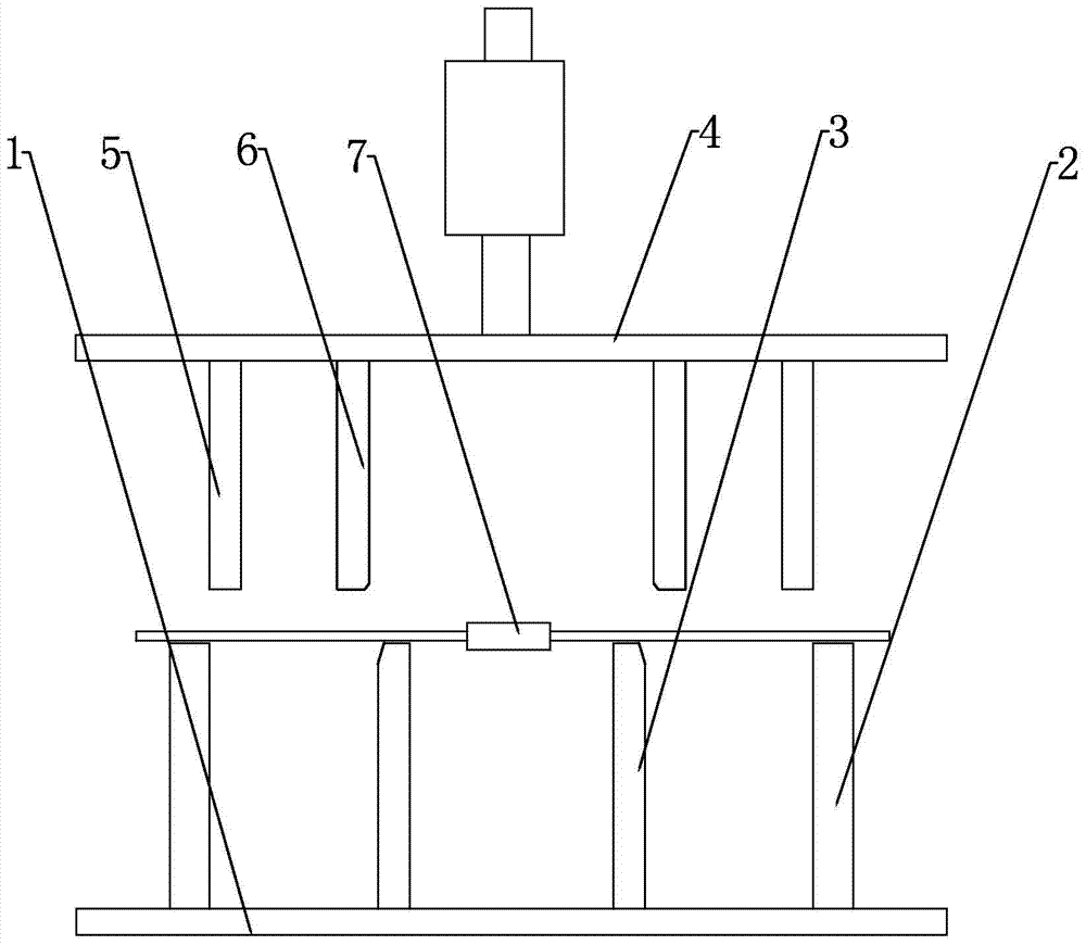 Method for cutting and bending electronic elements in belt