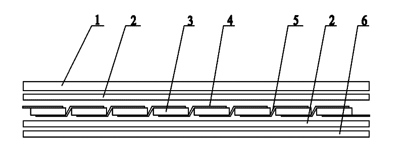 Low-stress solar assembly and manufacture method thereof