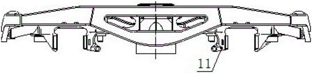 Novel engineering vehicle bogie