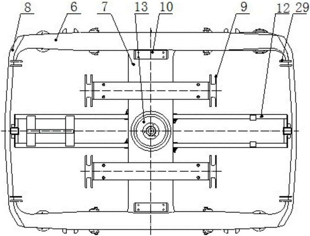 Novel engineering vehicle bogie