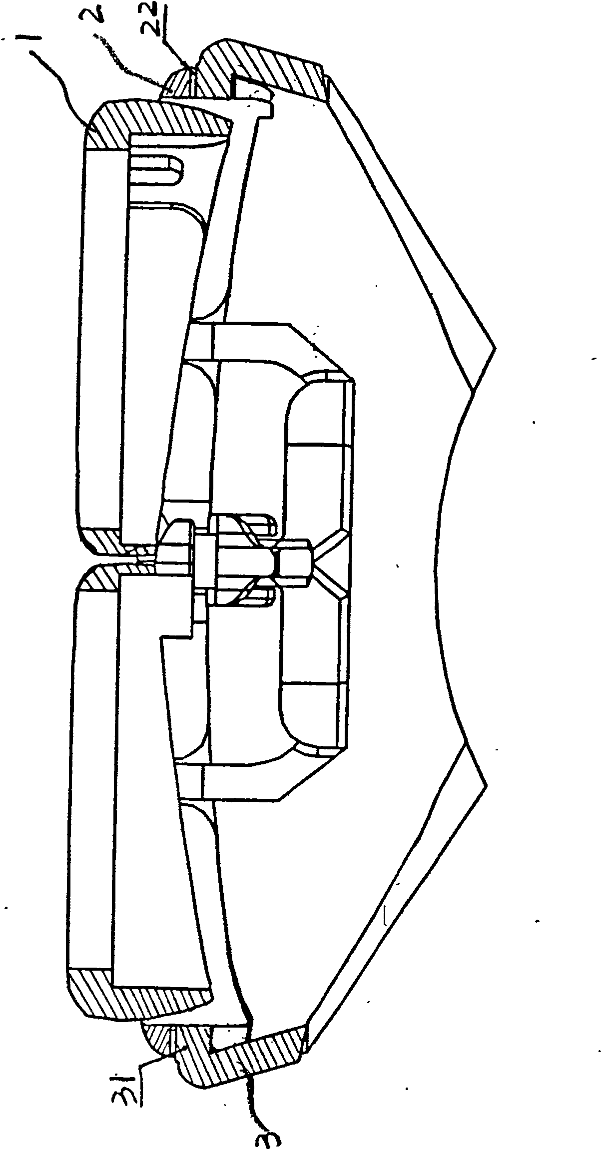 Rotary electric shaver head