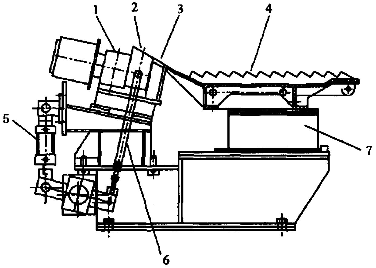 Control system and control method for cooling bed steel unloading system