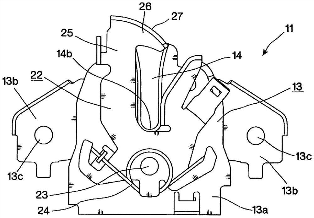 Bonnet latch device