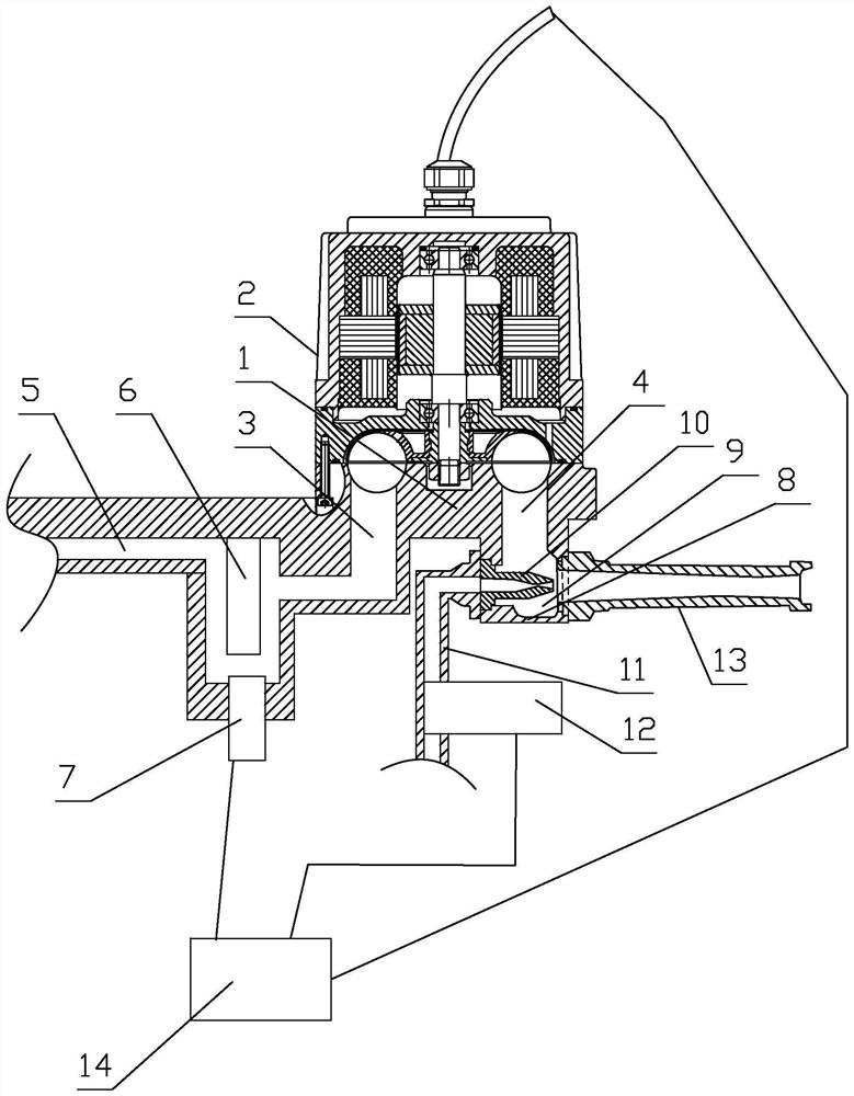 Fuel cell hydrogen path series integrated system