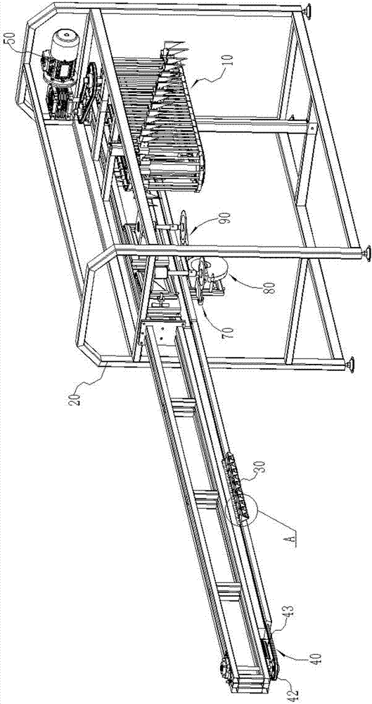 Bird gizzard opening machine and bird gizzard opening equipment