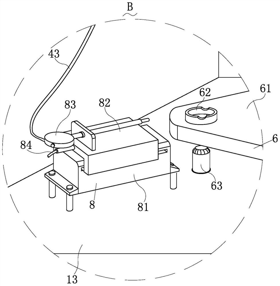 Chain wheel quality detection equipment